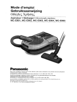 Panasonic MC-E861 Le manuel du propriétaire