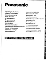 Panasonic NN-K153W Le manuel du propriétaire