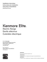 Kenmore Elite 95223 Guide d'installation