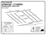 Arrow Shed FBS109 Guide d'installation