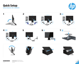 HP EliteDisplay E220t 21.5-inch Touch Monitor Guide d'installation