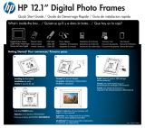 HP df1200a Digital Picture Frame Guide de démarrage rapide