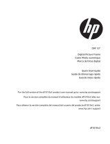 HP df1010v2 Digital Picture Frame Guide de démarrage rapide