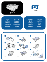 HP Color LaserJet 500-sheet Optional Input Tray Mode d'emploi