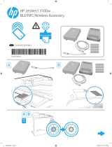 HP Jetdirect 3100w BLE/NFC/Wireless Accessory Guide d'installation