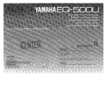 Yamaha EQ-500U Le manuel du propriétaire