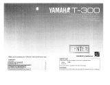 Yamaha T-300 Le manuel du propriétaire