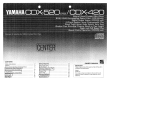 Yamaha CDX-520 Le manuel du propriétaire