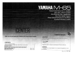 Yamaha M-65 Le manuel du propriétaire