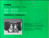 Yamaha NS-1000 Le manuel du propriétaire