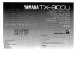 Yamaha TX-900 Le manuel du propriétaire