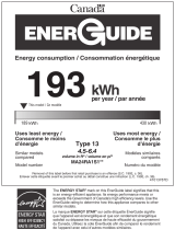 Marvel MA24RAS1LS Energy Guide (Canada)