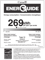 Marvel MA24BCG1RS Energy Guide (Canada)