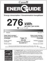 Marvel ML24BRG2RS Energy Guide (Canada)