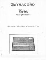 Electro-Voice Vector Manuel utilisateur