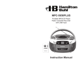 Hamilton Electronics MPC-5050PLUS Manuel utilisateur