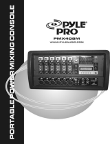 PYLE Audio Music Mixer PMX408M Manuel utilisateur