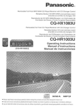Panasonic CD Player CQ-HR1003U Manuel utilisateur