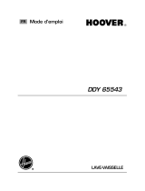 Hoover DDY 65540PW-47 Manuel utilisateur