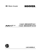 Hoover HAD 65323FAMX-47 Manuel utilisateur