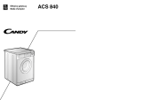 Candy LB ACS840 SY Manuel utilisateur