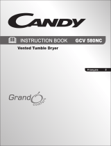 Candy GCV 580NC-47 Manuel utilisateur