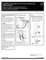 GE WCCB1030DKC Guide d'installation