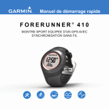 Garmin Forerunner® 410 Manuel utilisateur