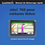 Garmin nüvi® 760 for Volvo Cars Manuel utilisateur