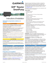 Garmin GHP Reactor hydraulisk autopilot corepack med SmartPump Guide d'installation