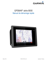 Garmin Ecran multifonction GPSMAP8012 Manuel utilisateur