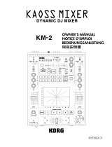 Korg KM-2 Manuel utilisateur