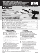 Kyosho EP AIRSTREAK 500VE Readyset Le manuel du propriétaire