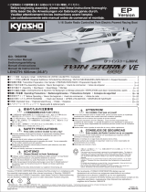 Kyosho EP TWIN STORM 800 VE Le manuel du propriétaire