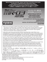Kyosho No.32751 MINI-Z MR-03 Red Limitd Manuel utilisateur