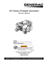 Generac GP3300 G0064320 Manuel utilisateur