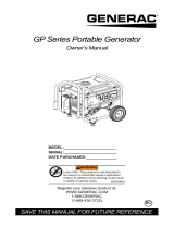 Generac GP8000E G0076751 Manuel utilisateur