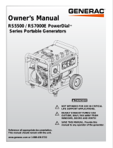 Generac RS5500 G0066720 Manuel utilisateur