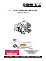 Generac XT8000E G0064331 Manuel utilisateur