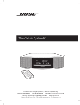 Bose WAVE MUSIC SYSTEM IV Le manuel du propriétaire