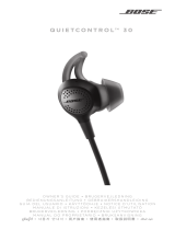 Bose QuietControl 30 wireless headphones Le manuel du propriétaire