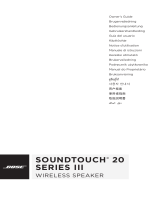 Bose soundtouch 20 seriesiii wireless music system Le manuel du propriétaire