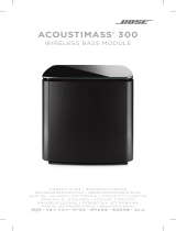 Bose ACOUSTIMASS 300 Le manuel du propriétaire