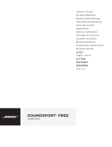 Bose SoundSport Free wireless headphones Le manuel du propriétaire