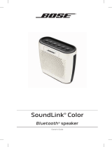 Bose SoundLink® Color Bluetooth® speaker Le manuel du propriétaire