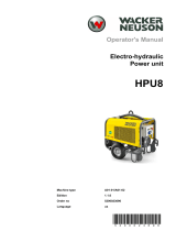 Wacker Neuson HPU8 - USA Manuel utilisateur
