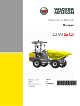 Wacker Neuson DW50 Manuel utilisateur