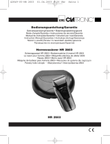 Clatronic HR 2603 Le manuel du propriétaire