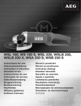 AEG WSLB 230 X Le manuel du propriétaire