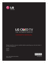 LG 55EA970V Le manuel du propriétaire